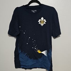 Song Of The Deep Videogame L Navy Tshirt